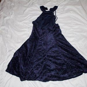 City Triangles Dark Blue Formal Dress